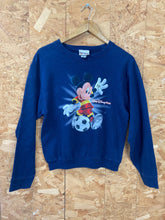 Vintage Y2K Walt Disney World Mickey Mouse navy blue sweater size youth XL